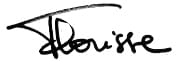 La signature de Florisse Jean